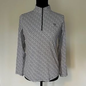 IBKUL | Long Sleeve Mock Neck Top